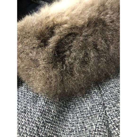 Vintage Saks Fifth Avenue Tweed Coat Union Made Size 14 - Picture 10 of 11